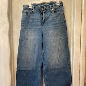 Wide leg jeans